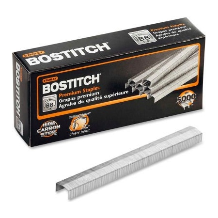 Bostitch Stanley Bostitch® B8 PowerCrown„¢ Staples, 30 Sheet Capacity, 1/4" Length, 5000/Box STCR211514